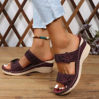 Dona's Orthopädische Sandalen – Fuchsie