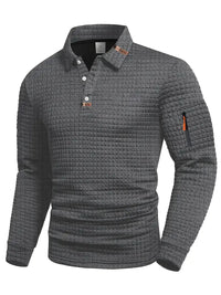 HARRINGTON | Langford Polohemd – Grau