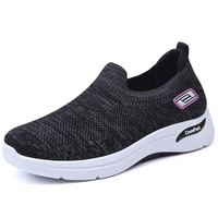 StepEase Orthopädische Damen Turnschuhe – Schwarz
