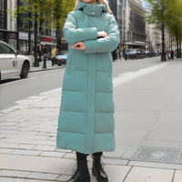 Tiara - Gemütliche Winterlange Jacke – Grün