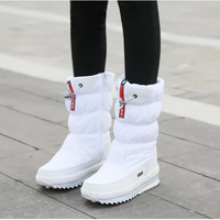 Leyonia | Wasserdichte Orthopädische Winterstiefel für Damen – Weiß