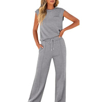 Rina | Lässiges Sommer-Lounge-Set – Grau