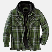 Kalani™ - Flanelljacke – Dunkelgrün