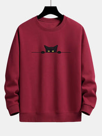 Silvano | Komfortables Sweatshirt für lässige Tage – Bordeaux