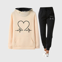 Bettina™ | Bequemes Trainingsset – Gelb
