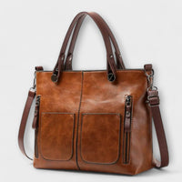 Melurea – Elegante Schultertasche für jeden Tag – Braun