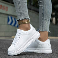 Sommer-Sneaker für Damen - Bequeme Schuhe für Einlagen – Weiß