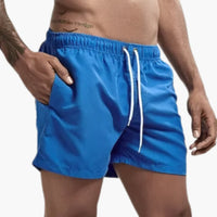 Schnelltrocknende Badehose - für Herren mit sportlichem Look – Königsblau