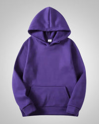 Aiden | Herren Lässiger Oversized Pullover mit Kapuze – Lilla