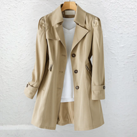 Maliah - Ganzjahres-Trenchcoat – Khaki