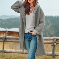Olivia™ | Elegante Jacke aus Wolle – Grau
