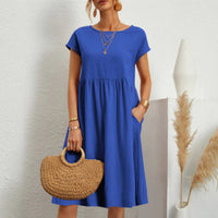 Luna® | Ibiza Mode stilvolle Frauen Kleid für den Sommer – Blau