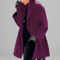 Natalia - Schicke und gemütliche Jacke – Lila