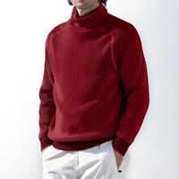 Jarrett - Pullover mit Kragen – Rot