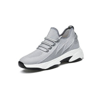 Sommer-Laufschuhe für Herren - Bequeme +8cm Erhöhungsschuhe – Grau