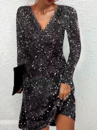 Eglantina – Midikleid Mit Aufwendigen Stickereien Und Perlen – Schwarz