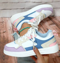 Air Sneaker für Damen - Trendige Bequeme Sommerschuhe mit luftigen Sohlen – Regenbogen