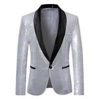 Pierce - Eleganter und zeitloser Blazer – Silber