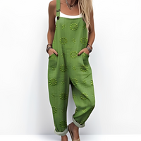 Gladys - Eleganter und komfortabler Jumpsuit – Grün