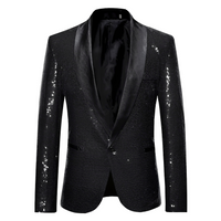 Pierce - Eleganter und zeitloser Blazer – Schwarz