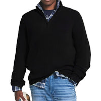 Charlton - Bequemer und komfortabler Pullover – Schwarz