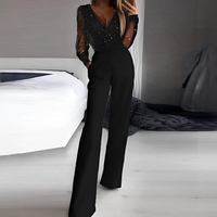 Kaye - Eleganter und zeitgemäßer Jumpsuit – Schwarz