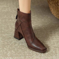 Dilys | Bequeme Damenstiefel – BRAUN