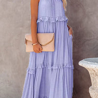 Layla | Lässiges Sommerkleid – Hellviolett