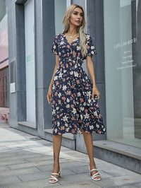Carla | Elegantes und einzigartiges Kleid – Blau