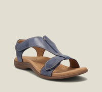 Bequeme orthopädische Sandalen für Frauen – vegan, stilvoll und unterstützend – Blau