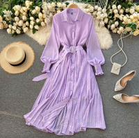 Laina | Elegantes Kleid – Lila