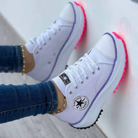 Doreen | Orthopädische Trend Sneaker – Weiß