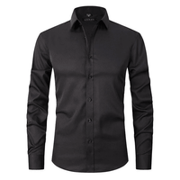 Felix™ - Knitterfreies Hemd – Schwarz