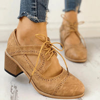 Elegante Sommer Frühlingsstiefel Für Damen | Mit Absatz – Braun