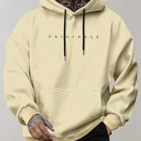David | Herren Casual Kapuzenpullover – Gelb