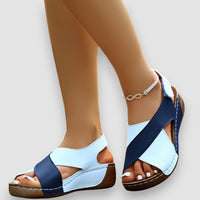 Laurel | Comfortable Walking Sandals – Blau