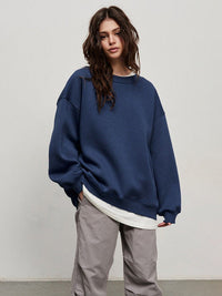 Sayrielle | Pullover mit O-Ausschnitt – Grau