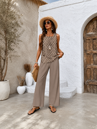 Smilla | Stilvolles Sommer-Set – Braun