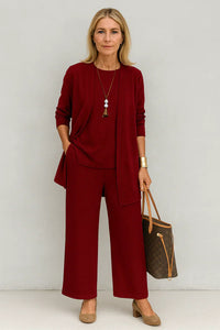 Yolly™ –  Elegantes 3-teiliges Set – Rot