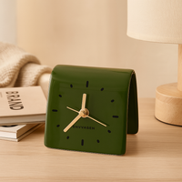 Chronova – Künstlerisches Modernes Bordüre mit Minimalistischem Runddesign – Grün