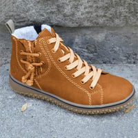 Poithaera | Dick und warme Außenschuhe für Frauen – Beige