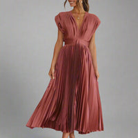 Alica | Elegantes Maxikleid für besondere Gelegenheiten – Roségold