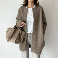 Sophie™ – Eleganter Cashmere-Cardigan für zeitlose Eleganz – Kaffee