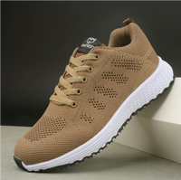 Bequeme Damensneaker mit atmungsaktivem Design – Khaki