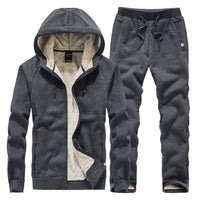 Froy | Kuscheliges Brooks Fleeceset – Grau