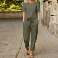 Emma – Frühlings-Set für Damen – Grün