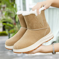 Qoarila | Winterstiefel für Damen – Khaki