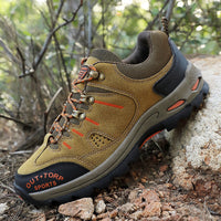 David | Leichte Wanderschuhe mit rutschfester Sohle – Khaki