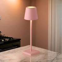 Lumina Light | Multifunktionale drahtlose, wiederaufladbare Tischlampe für sommerliche Beleuchtung – Roze
