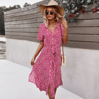 Wunderschönes Sommerkleid – Rot